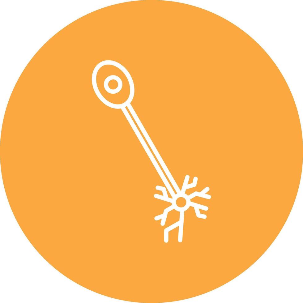 Unipolar Neuron UI Concept Symbol vector