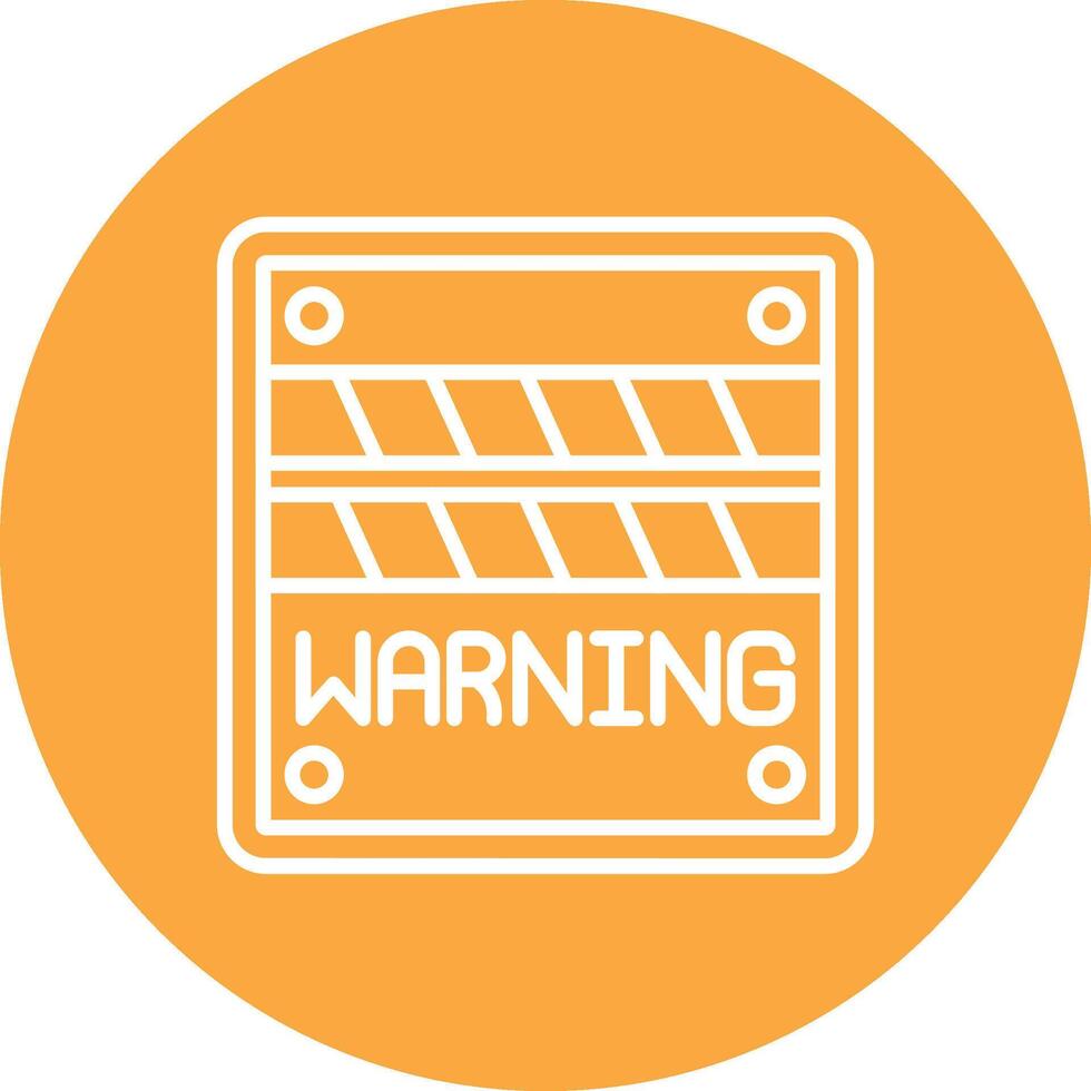 Warning Subtle UI Style vector