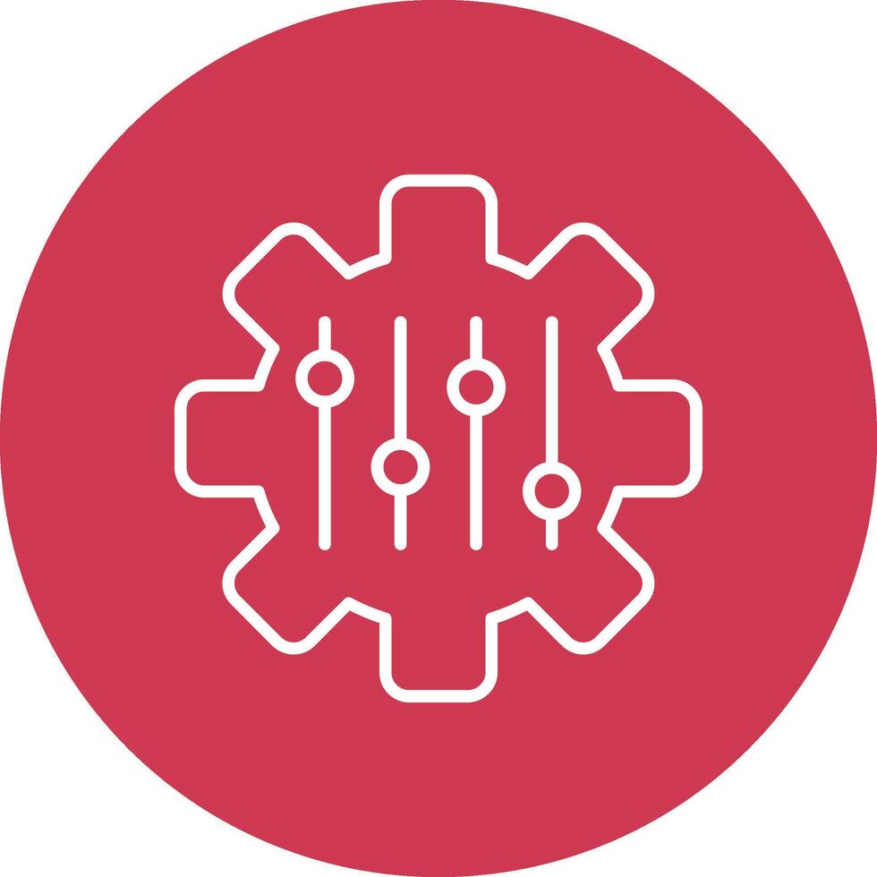 Adjustable Sleek Graphic Mark vector