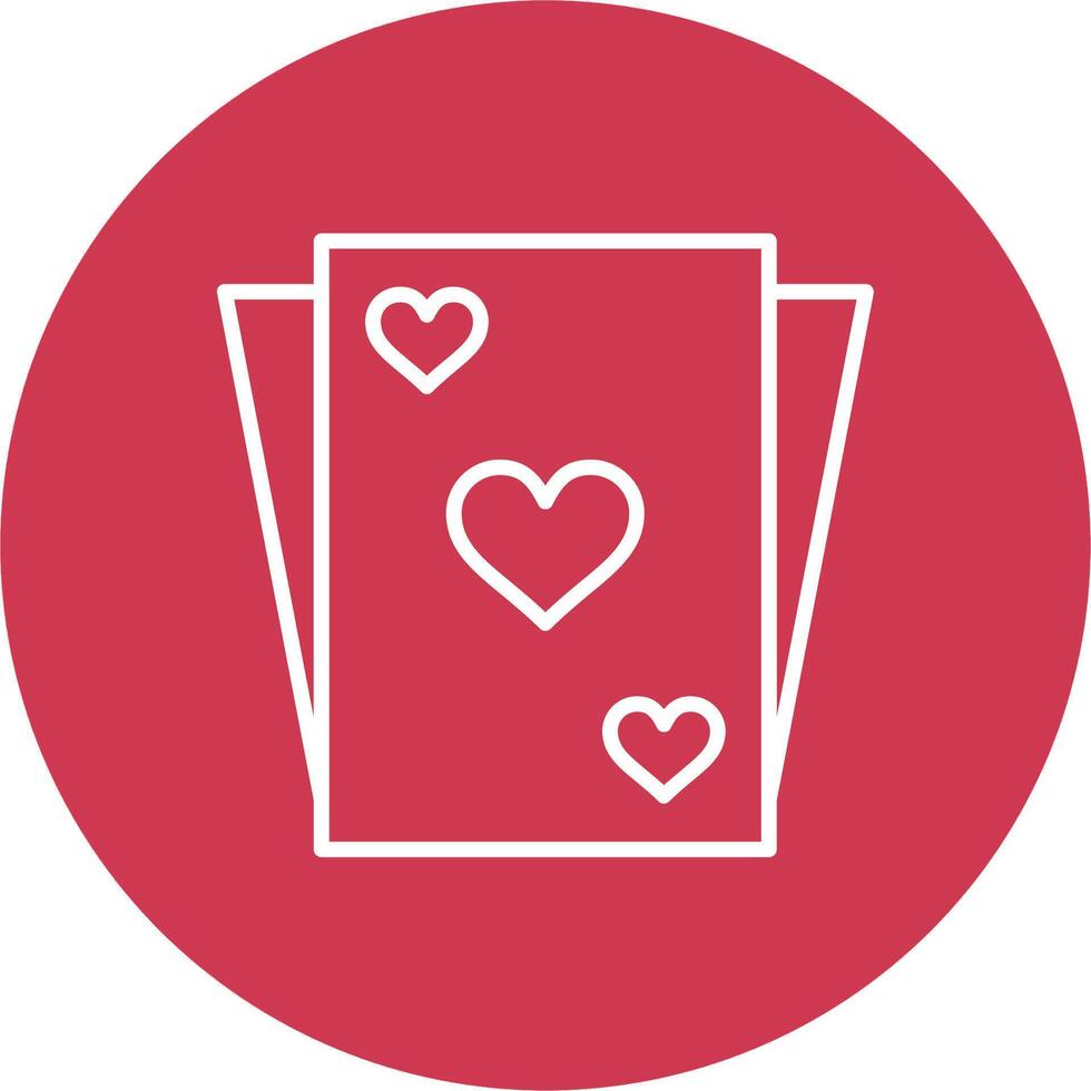 Casino Cards Graphic Interface Asset vector