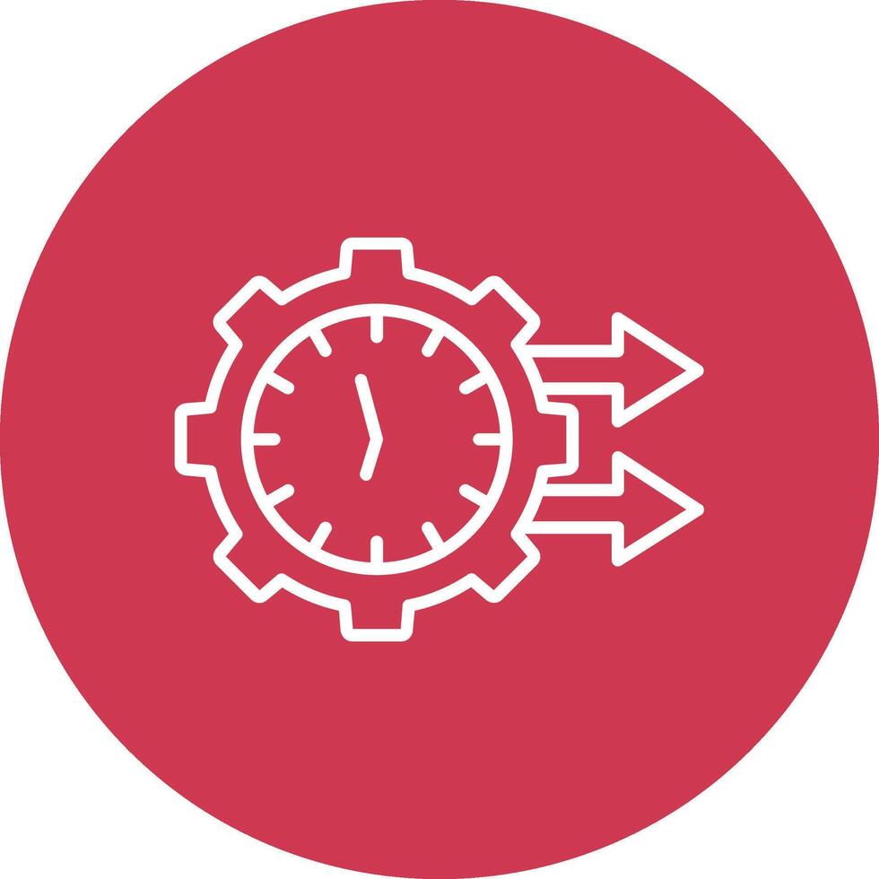 rápido hora modular ui gráfico vector