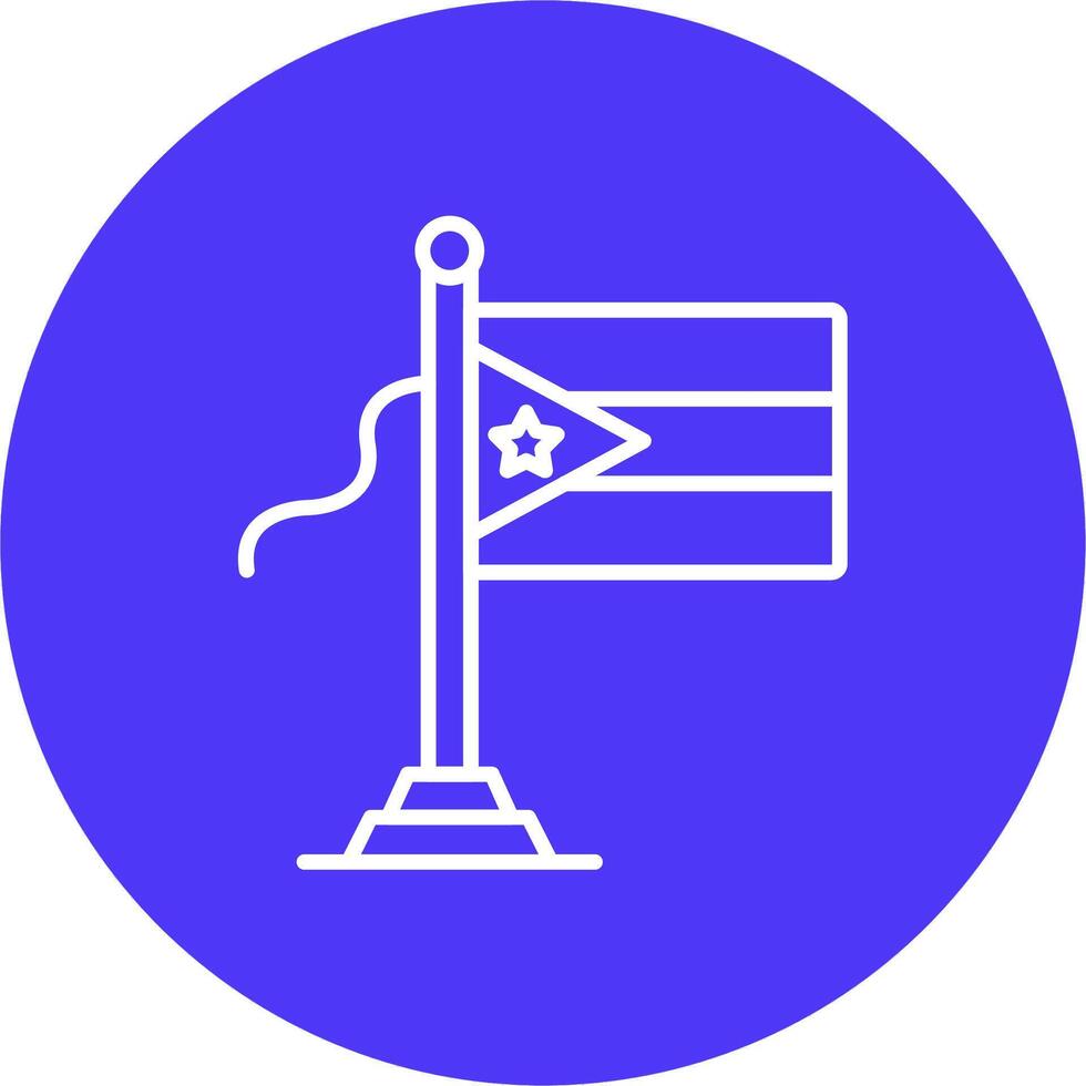 Jordan Flag Soft Shadow Design vector