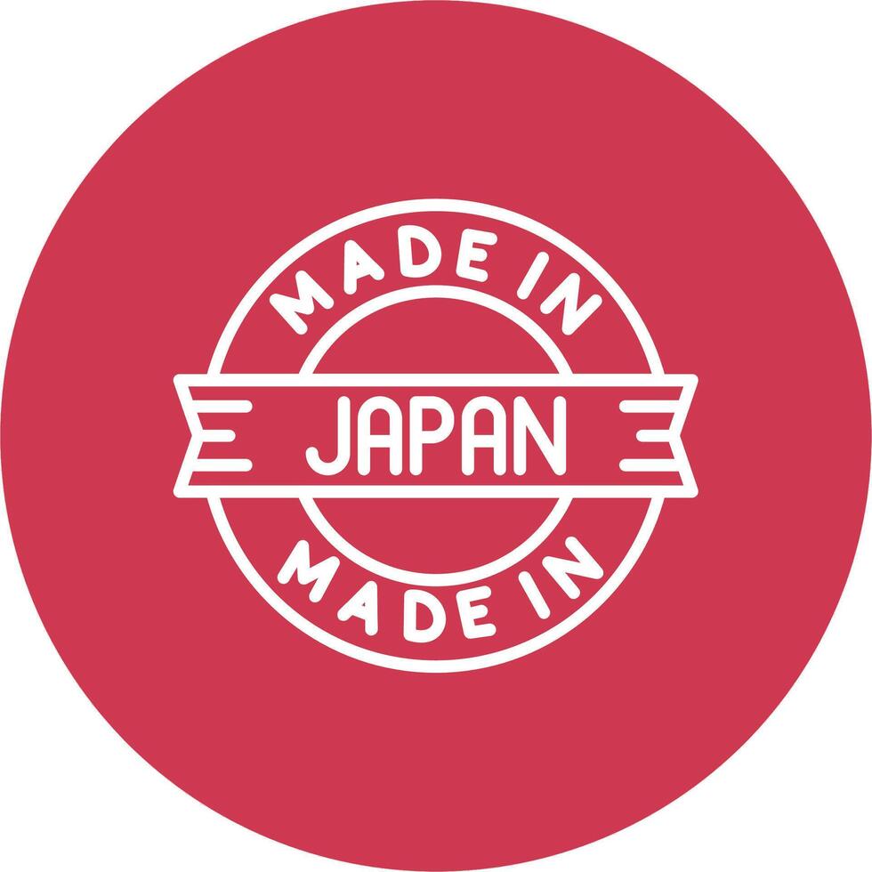 Made In Japan Web Ready Graphic vector