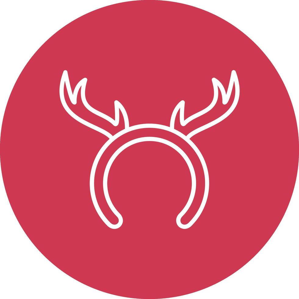 Reindeer Antlers Dynamic Web Illustration vector