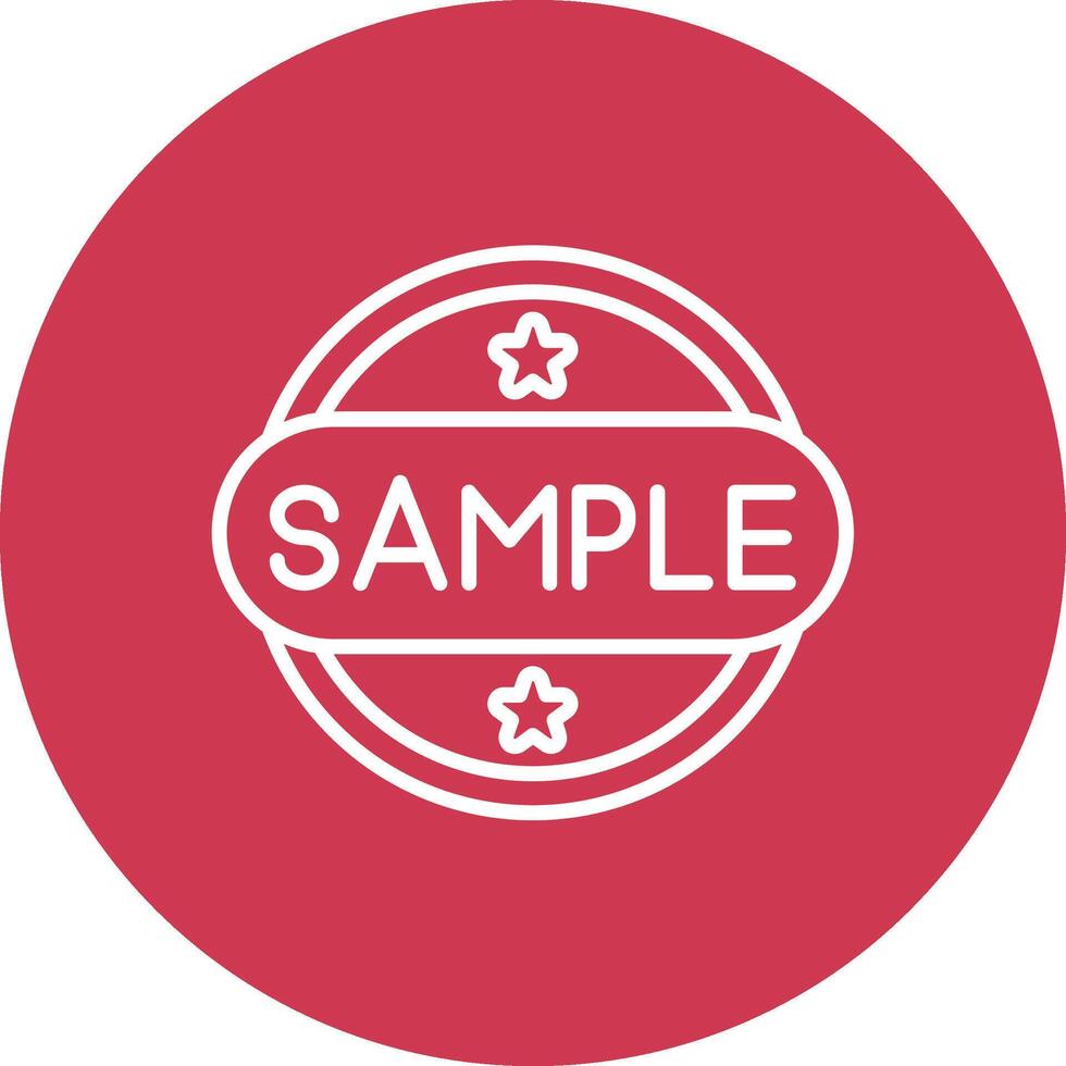 Sample Line Style Symbol vector
