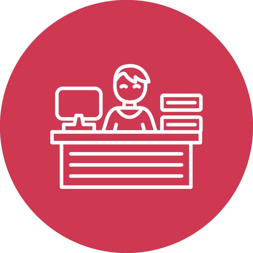 Workplace Web Interface Symbol vector