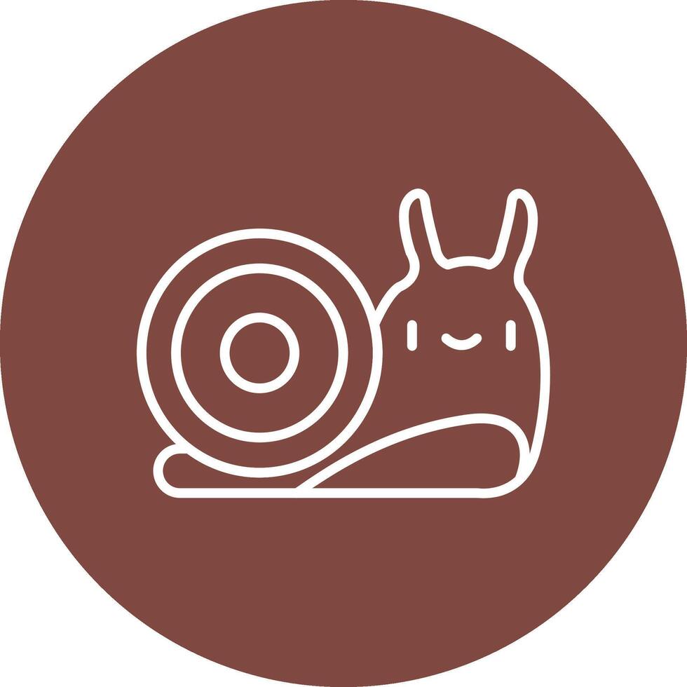 Snail Interactive Display Symbol vector