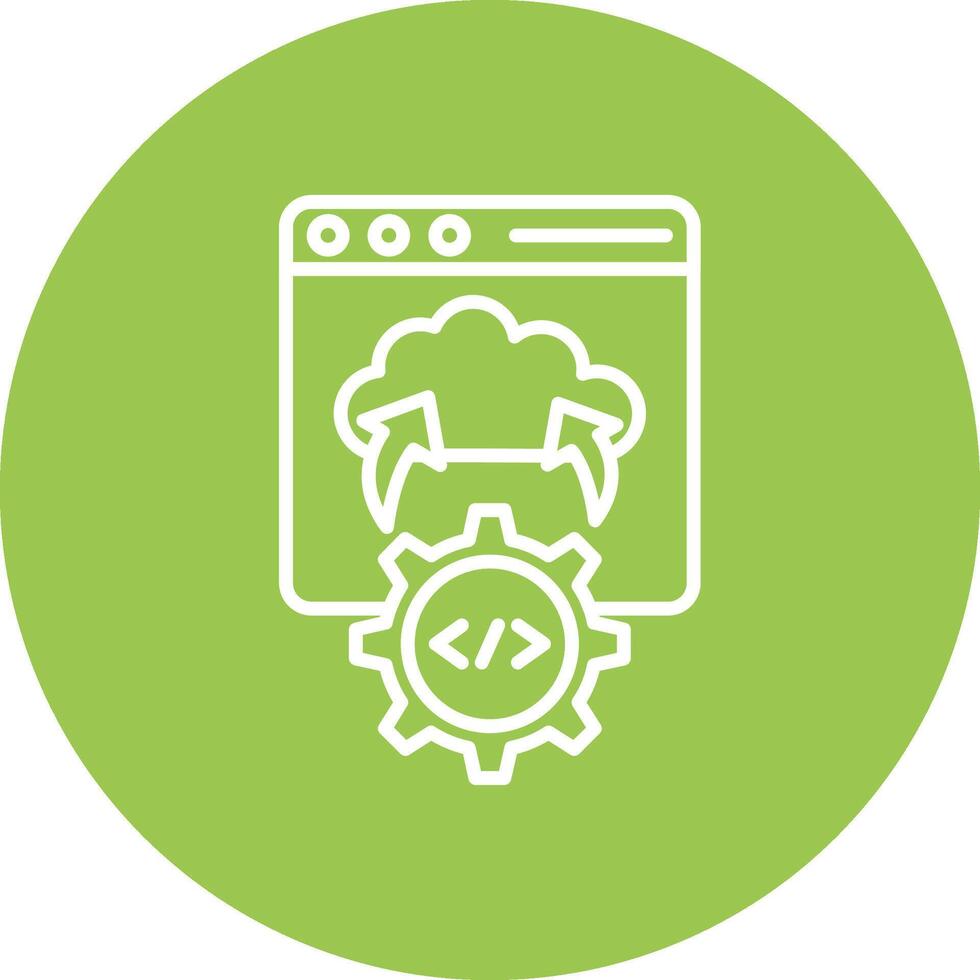 Deployment Interface Sketch Art vector