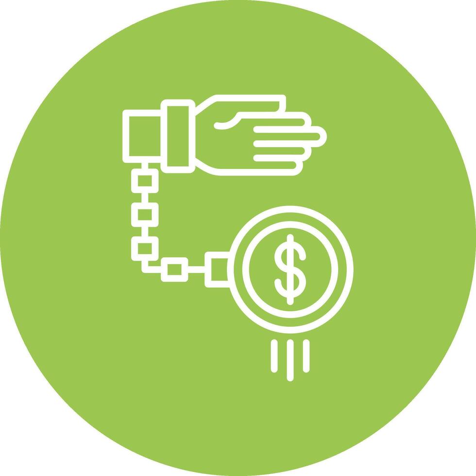 Debt Color Enhanced Graphic vector