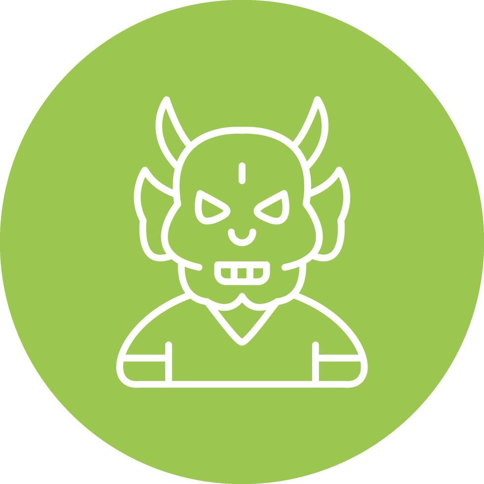 Devil Creative Interface Art vector