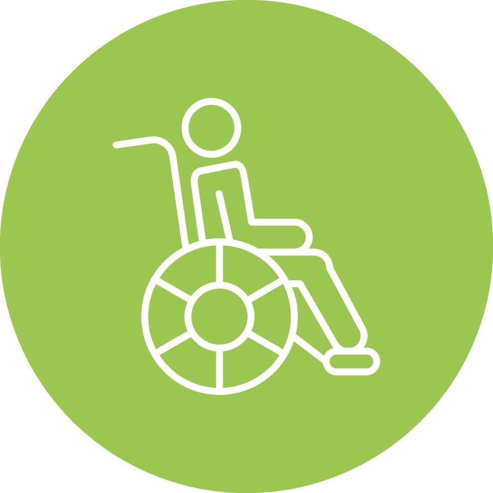 Disabled Color Accent Visual vector