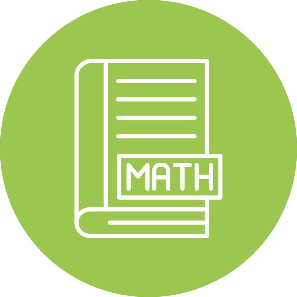 Math Book Simple Motion Design vector