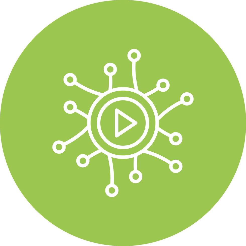 Media Interactive UI Graphic vector