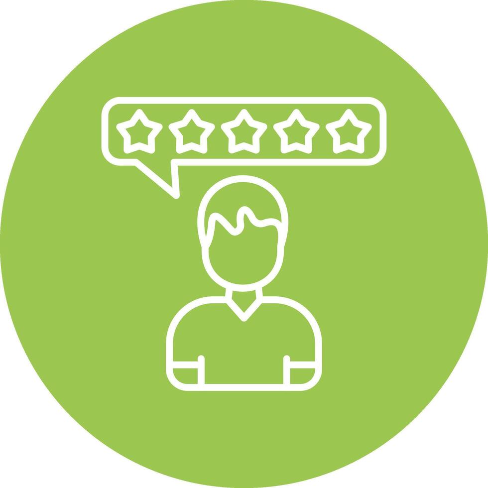 Rating Functional Icon Art vector