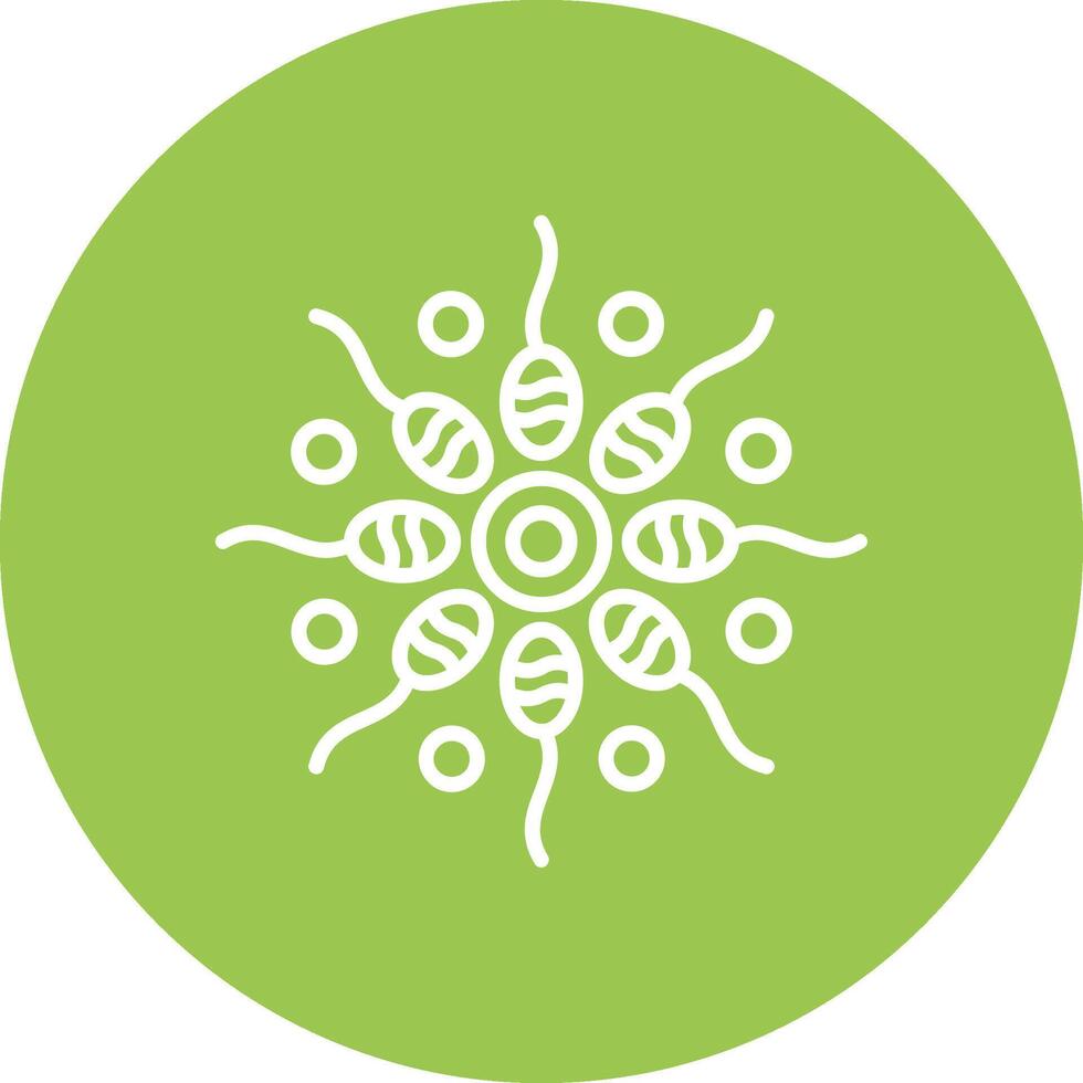 Sperm Gradient Style Icon vector