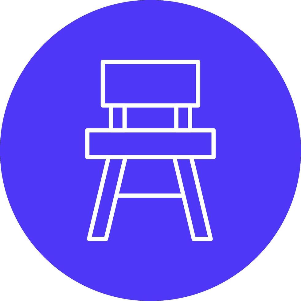 Bar Stool Digital Concept Icon vector