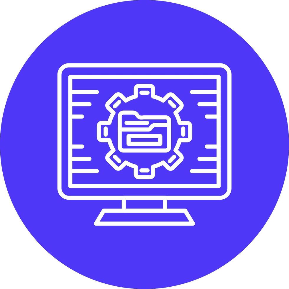 Digital Right Management Interactive Display Symbol vector