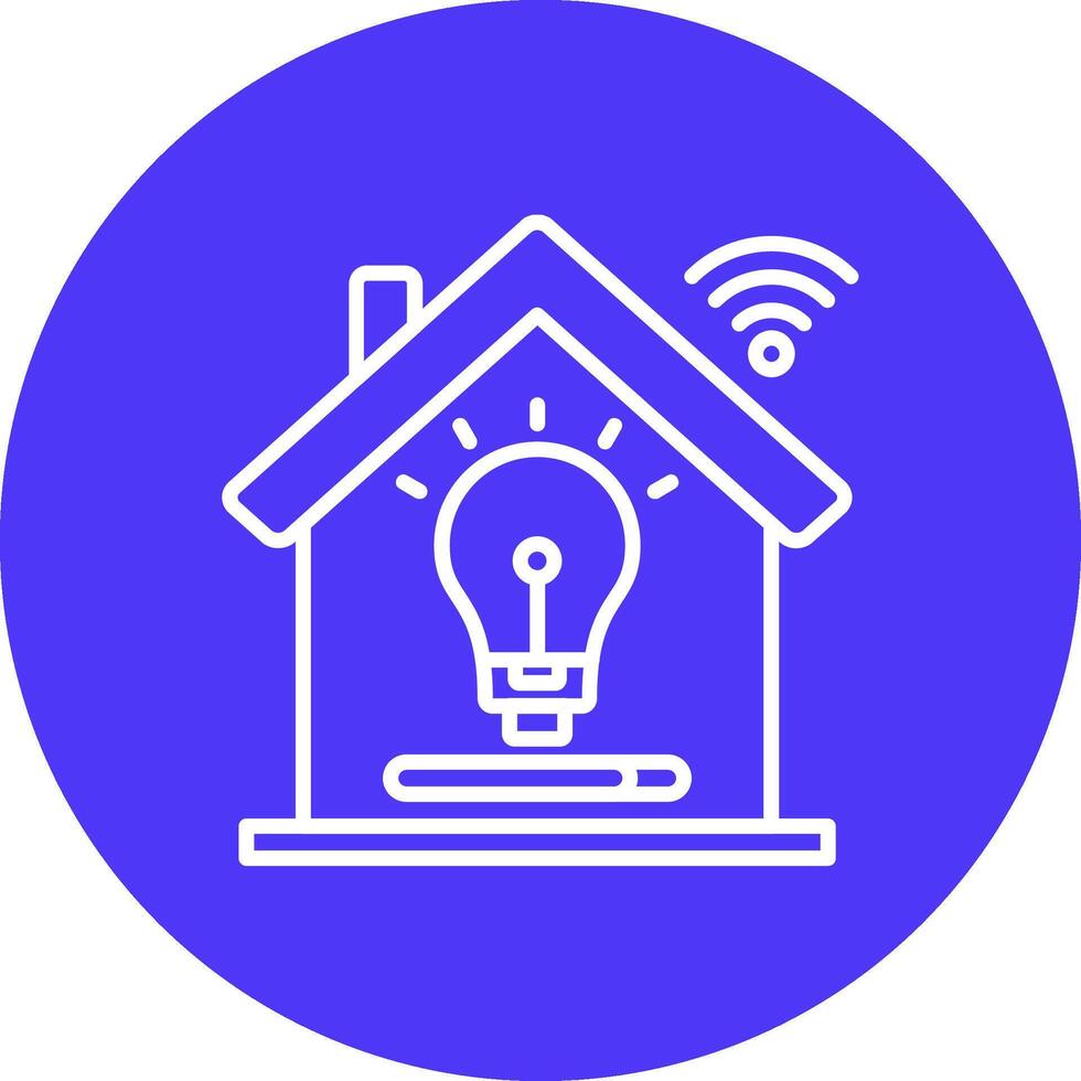 Light Control Mono Icon Symbol vector