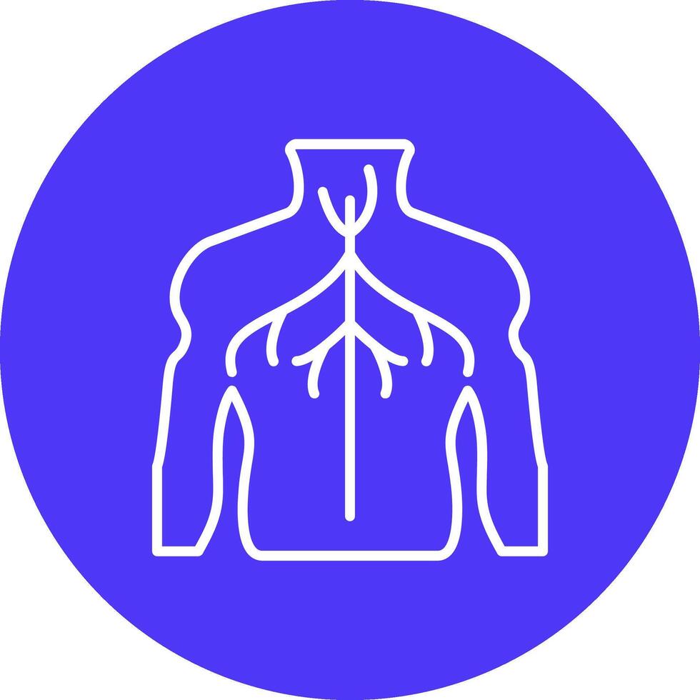 Nerves Interactive Display Symbol vector