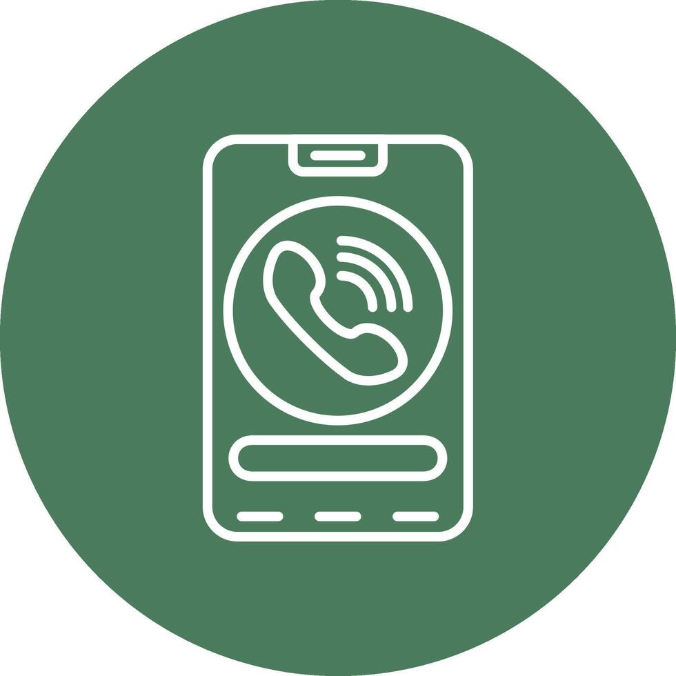 Call Subtle UI Style vector