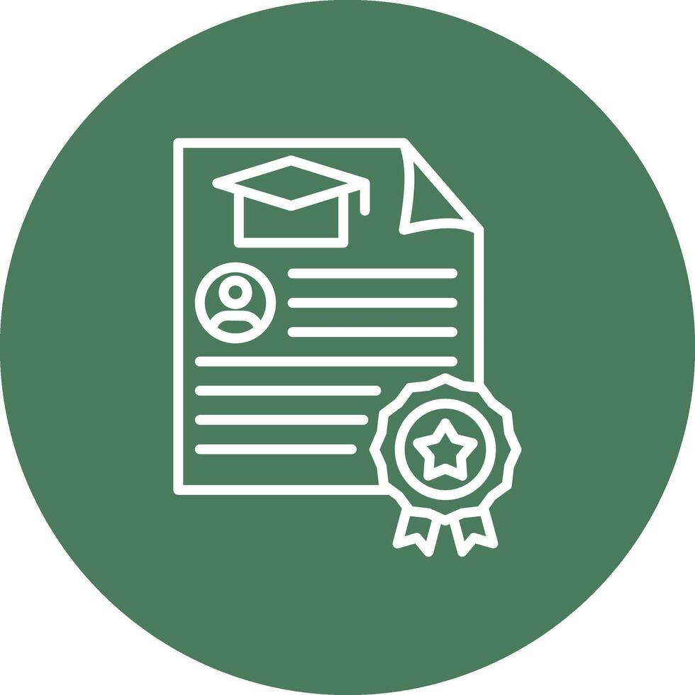 Certificate Modular UI Graphic vector