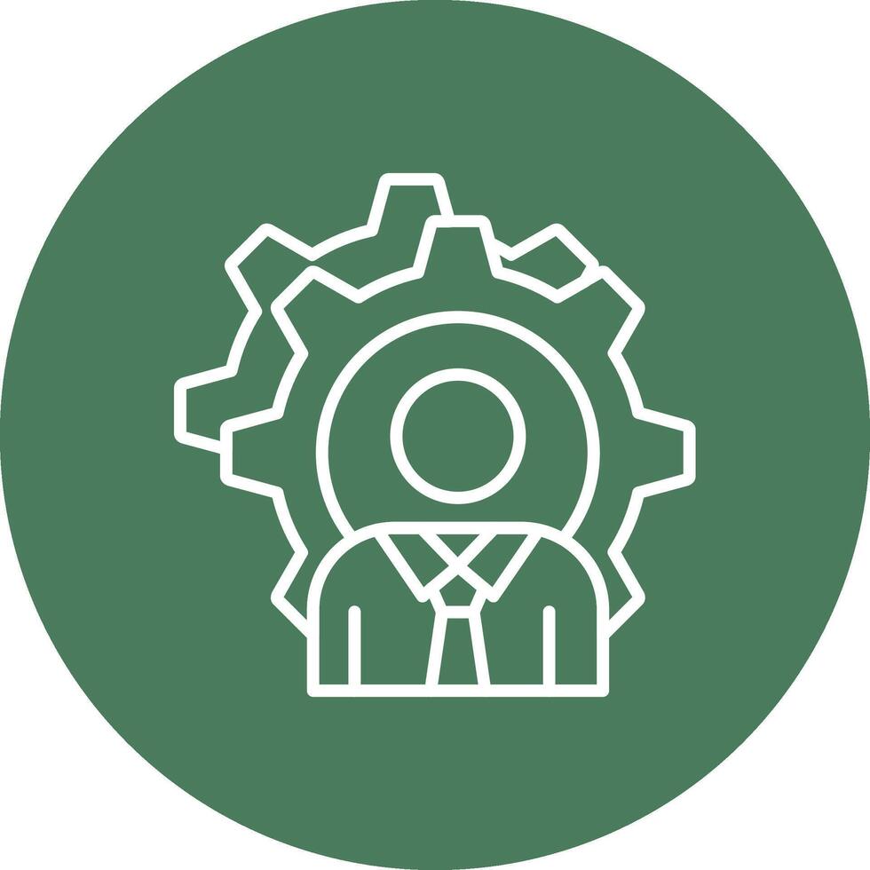 Management Minimal Touch Graphic vector