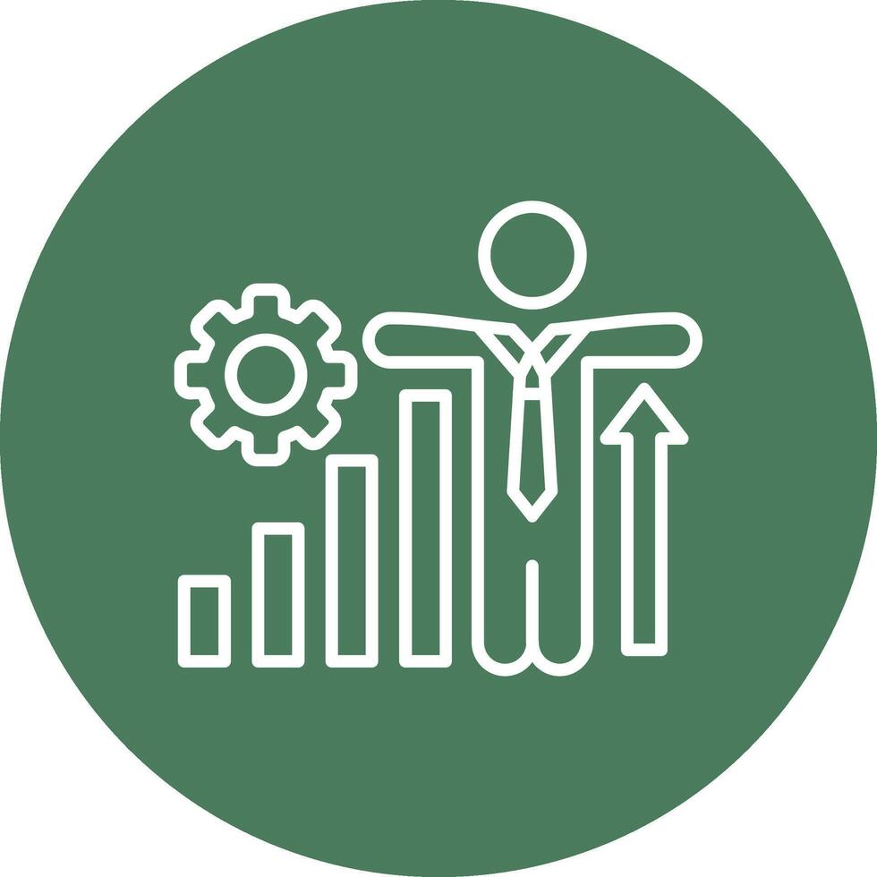 Personal Growth Color Enhanced Graphic vector