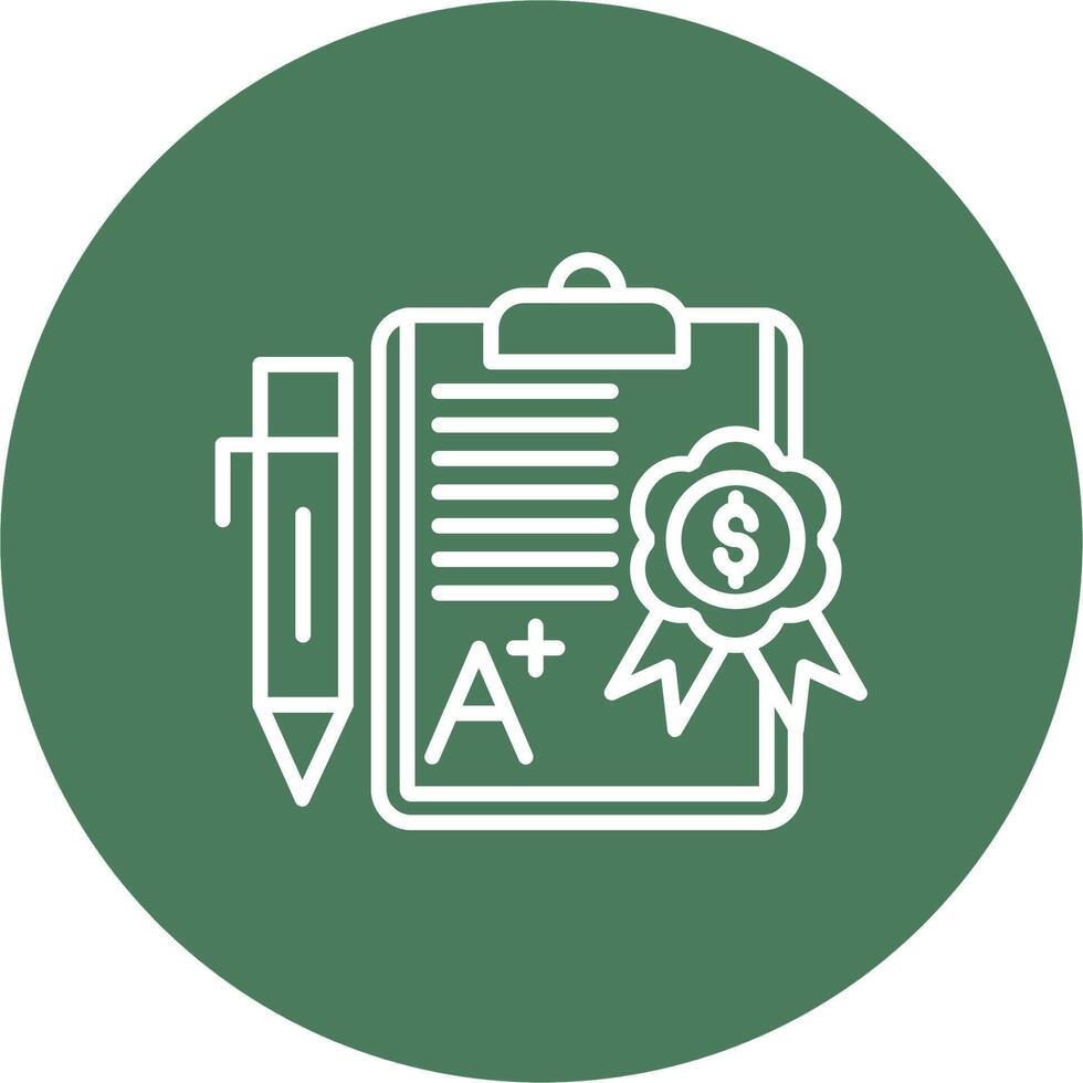 Results Modular UI Graphic vector