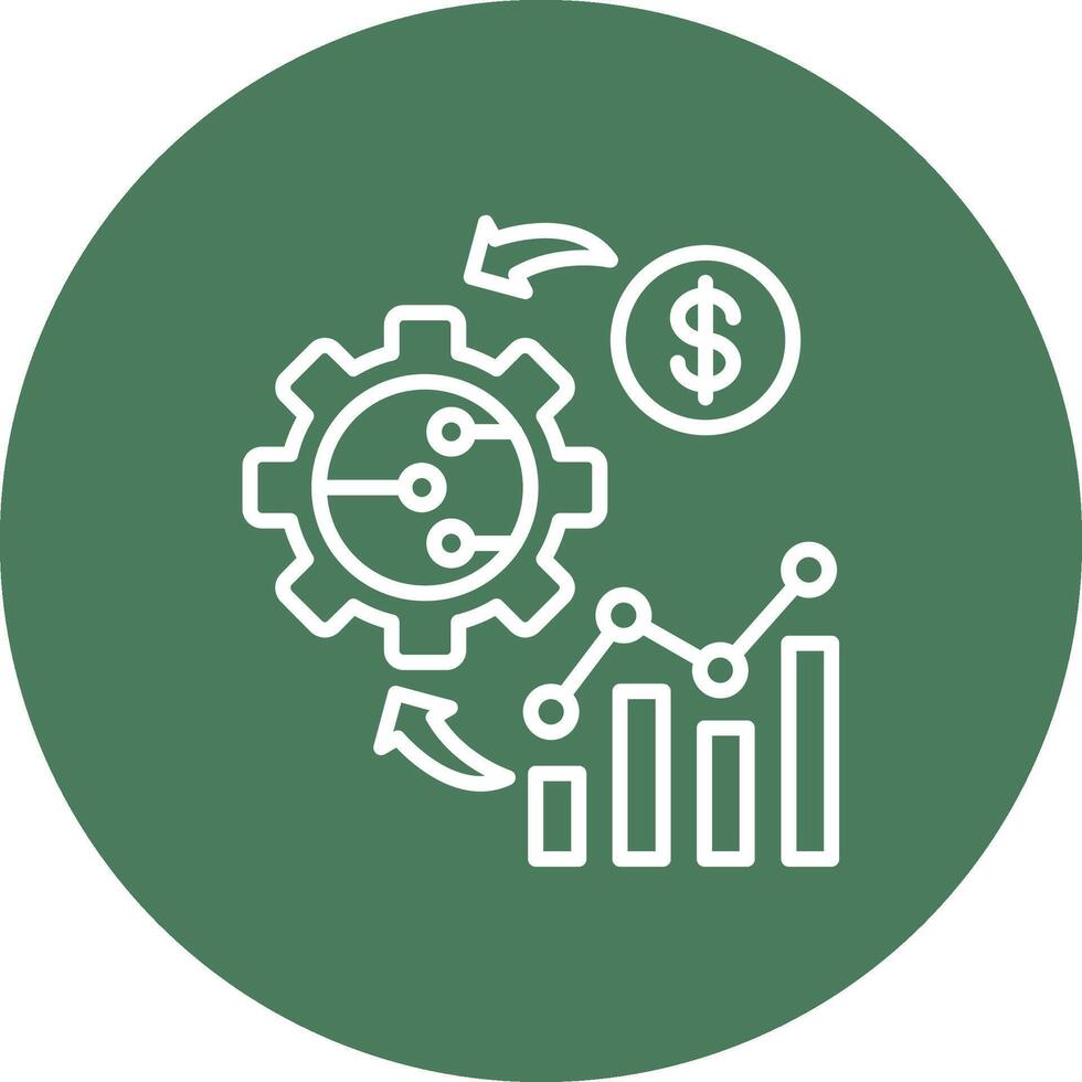 Settings Responsive Icon Badge vector