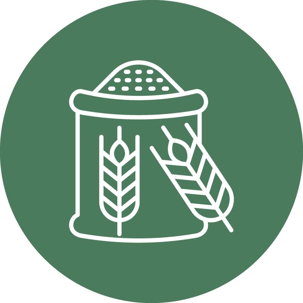 Wheat Clean Web Element vector