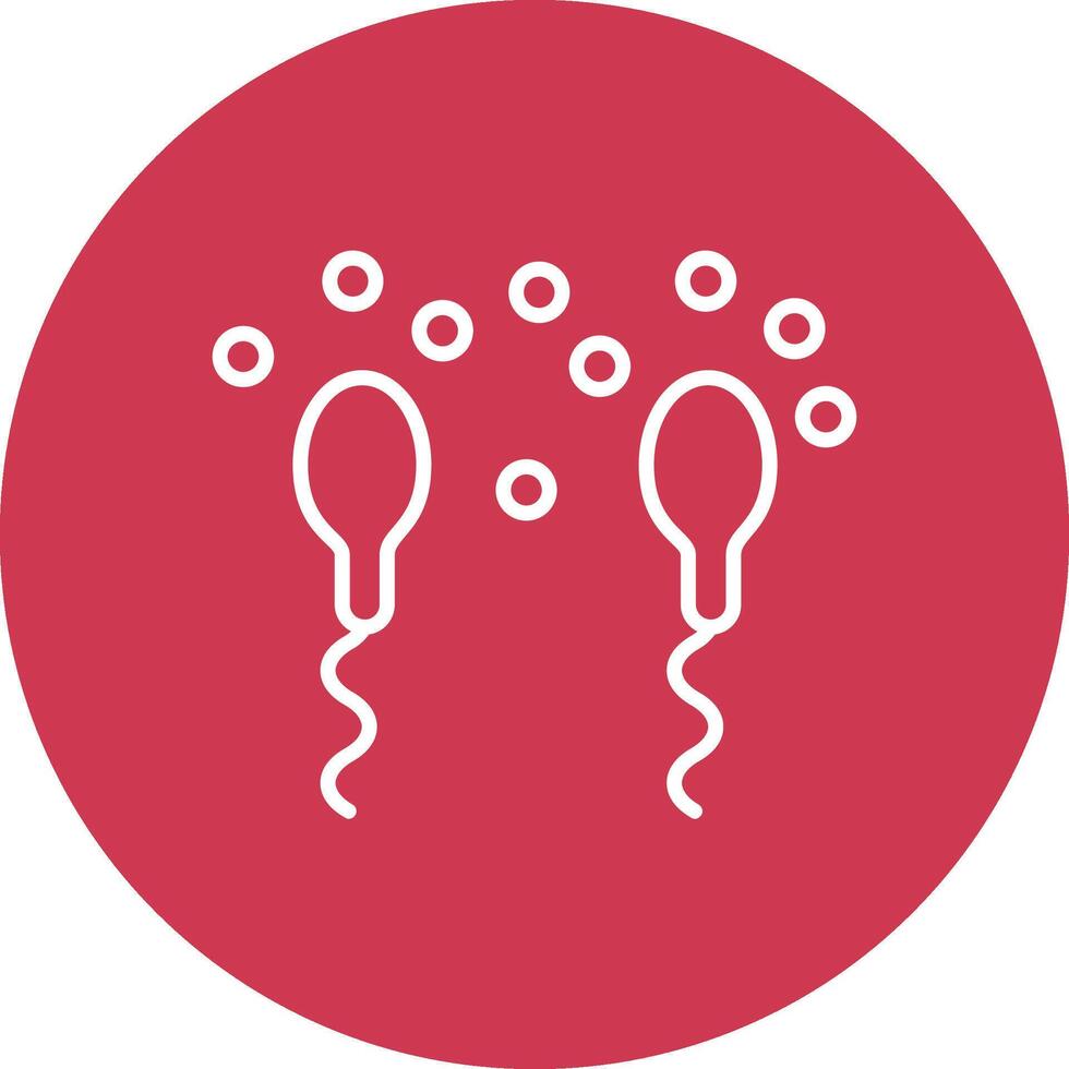Sperm Dynamic Web Illustration vector