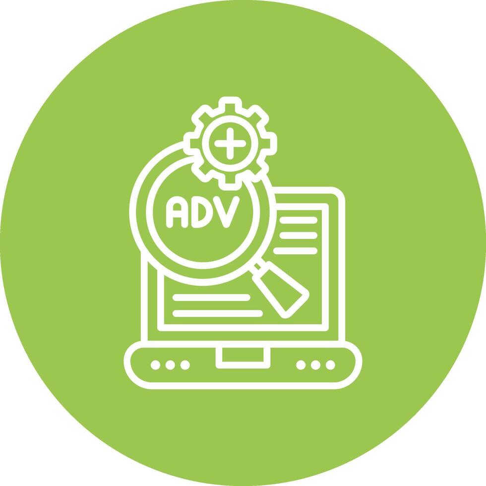 Advanced Search Neatly Crafted vector