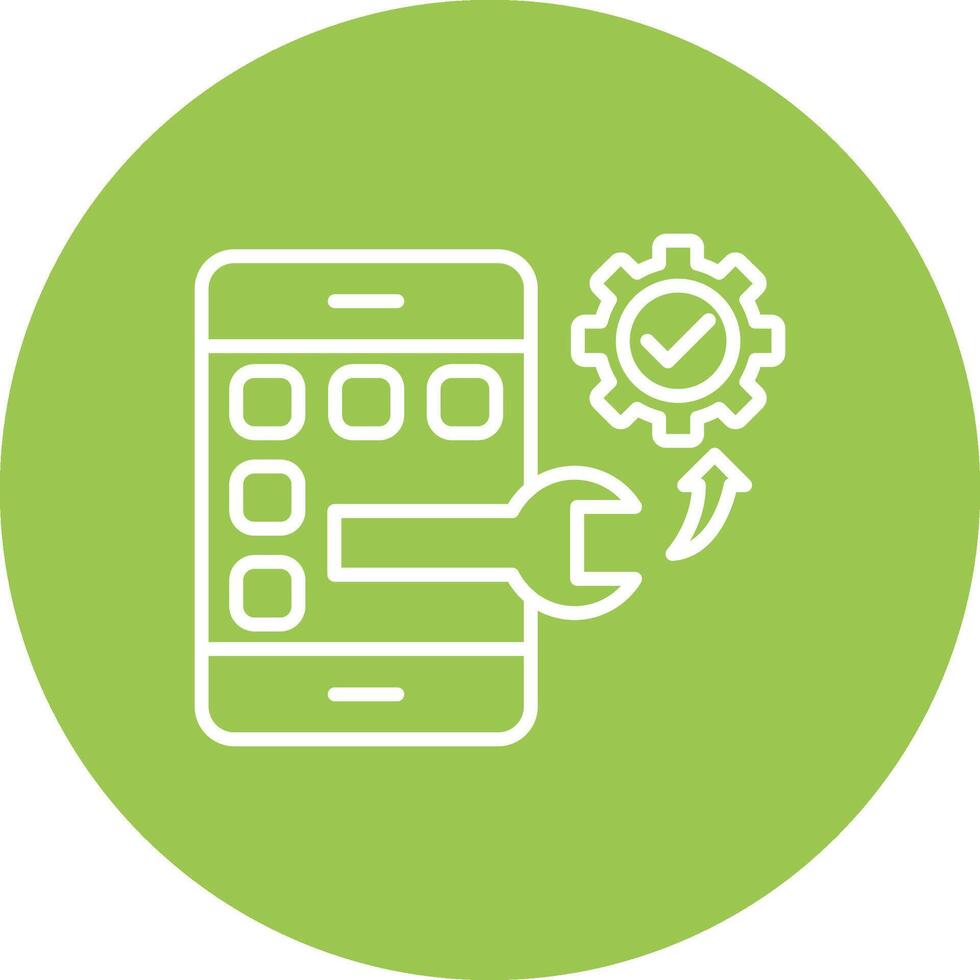Application UX Inspired Design vector