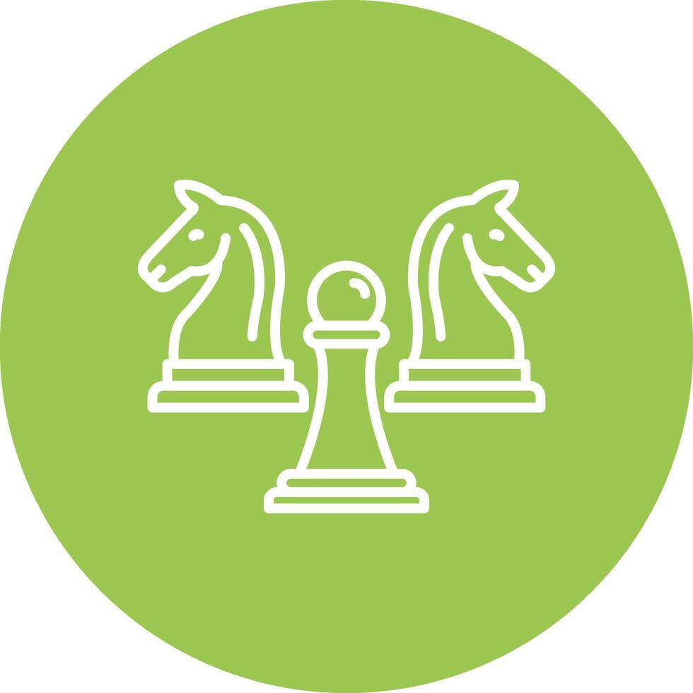 Chess Equipment Sharp Edge Symbol vector