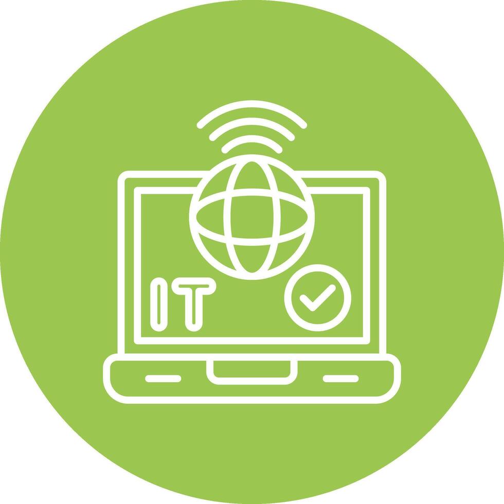 Online Frame Icon vector