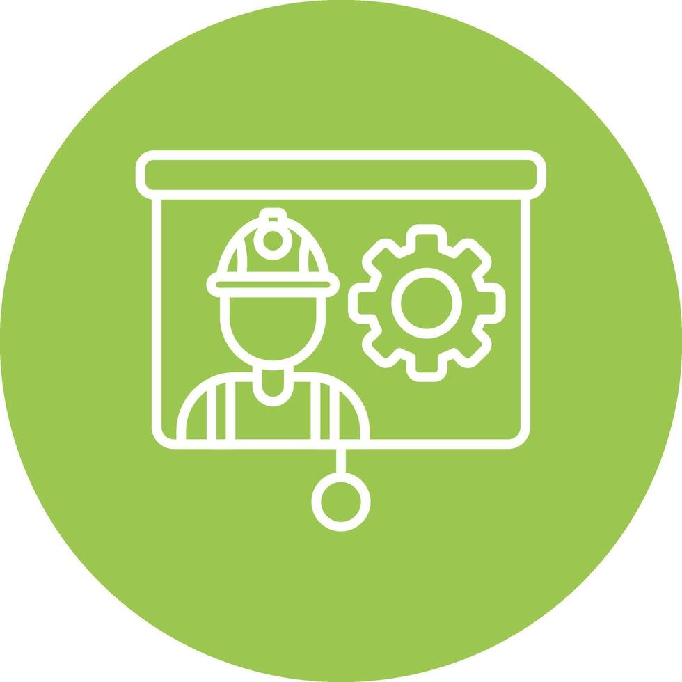 Presentation Simple Line Sketch vector