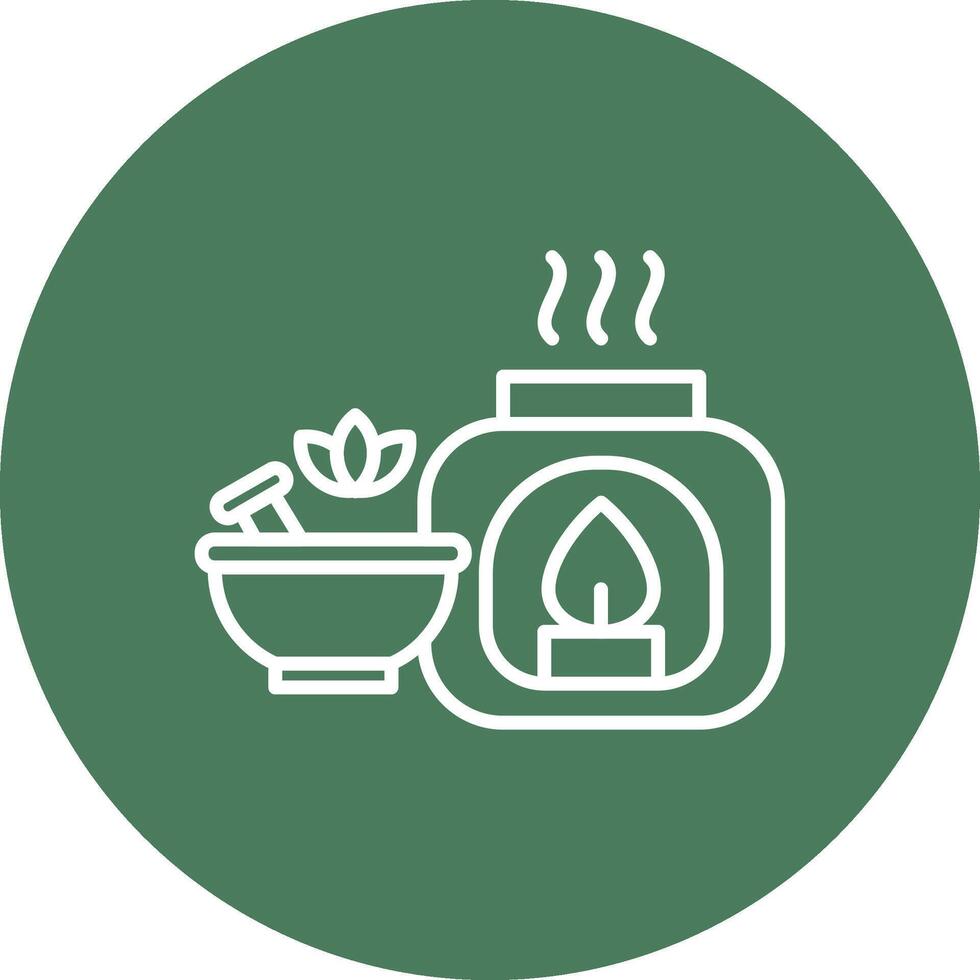 Aromatherapy Creative Interface Art vector