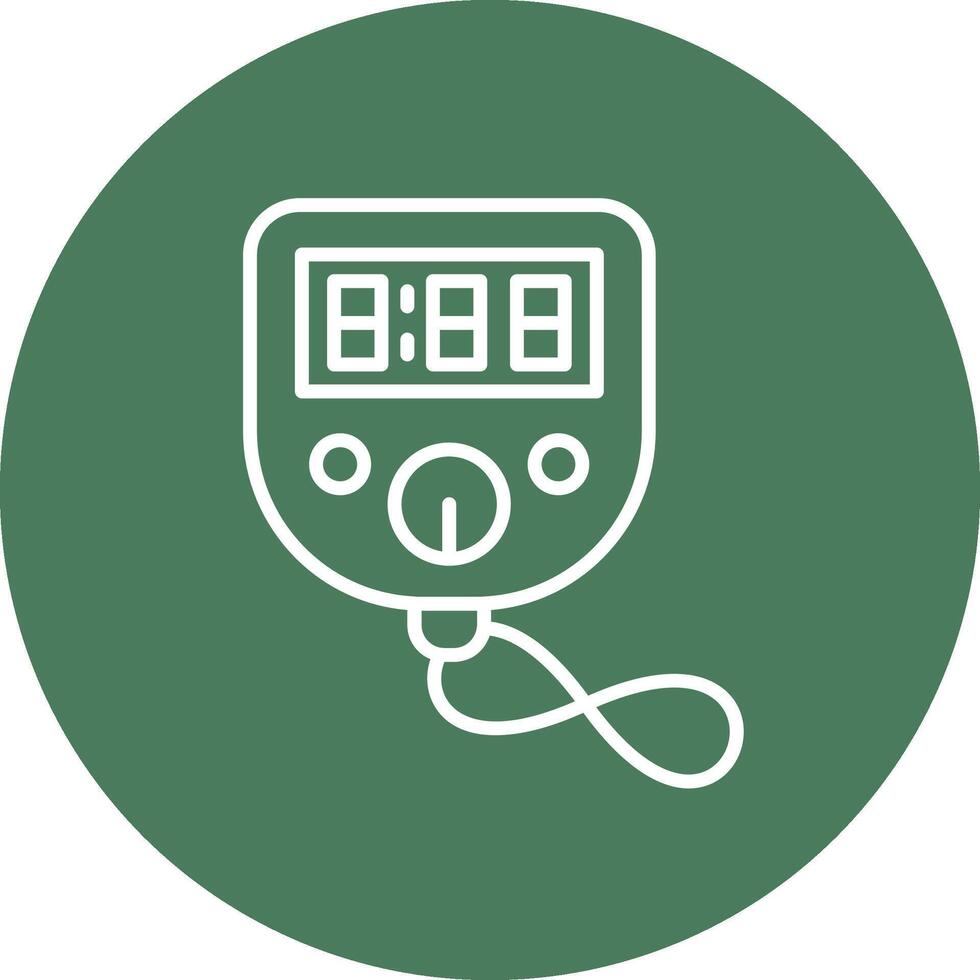 Timer Digital Concept Icon vector