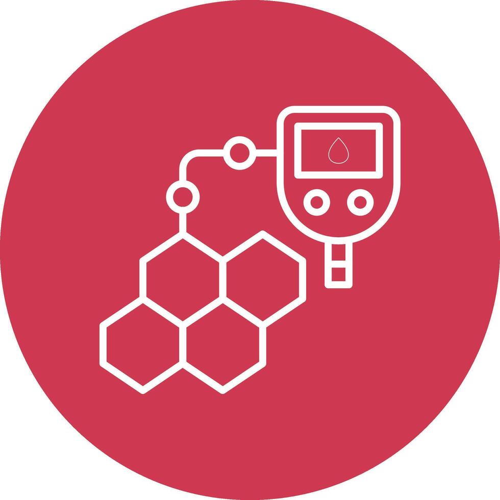 Molecule Functional Icon Art vector