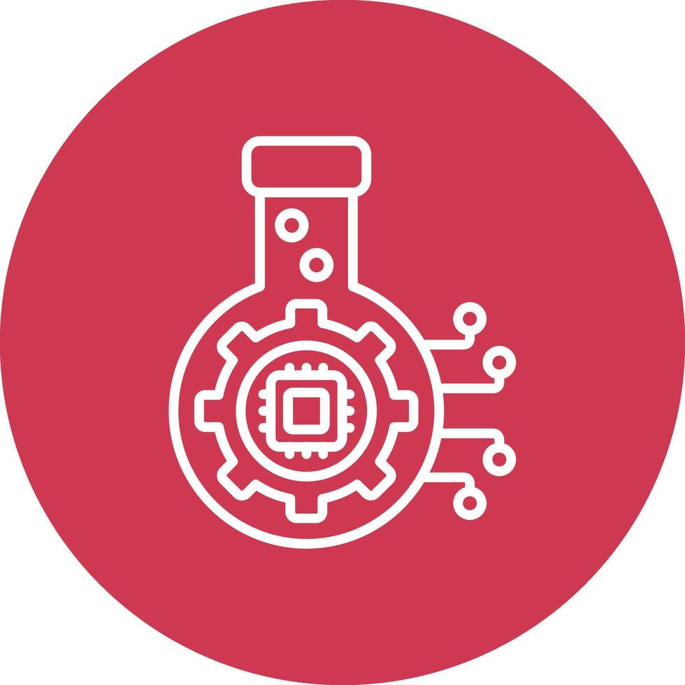Resesrch App Style Badge vector
