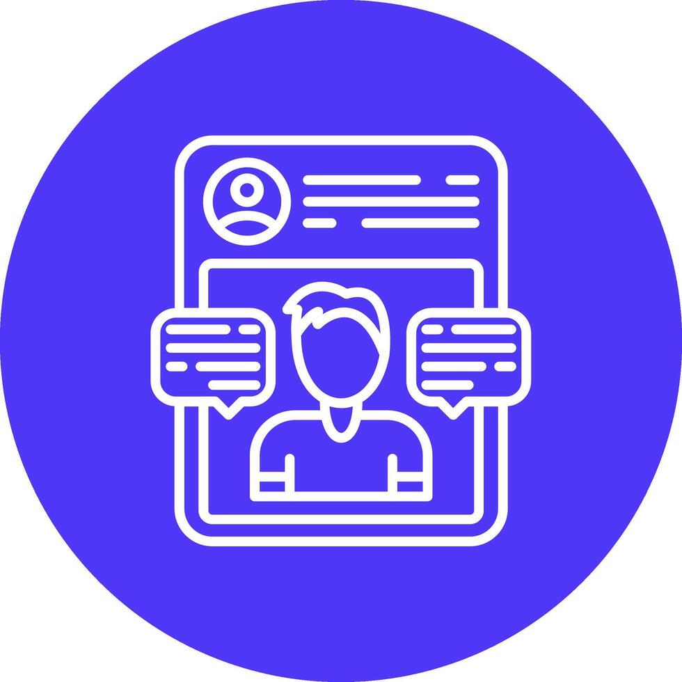 Comments Wireframe Illustration vector