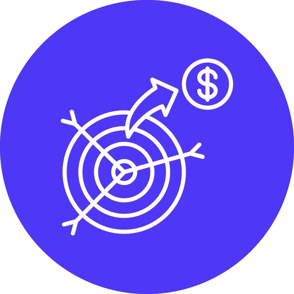 Dartboard Art Piece vector