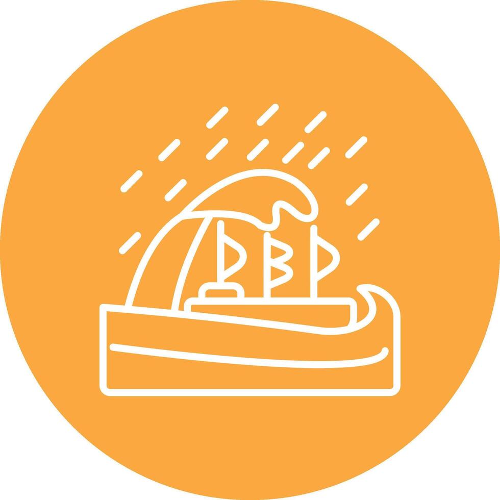 Storm Crisp Flat Art vector