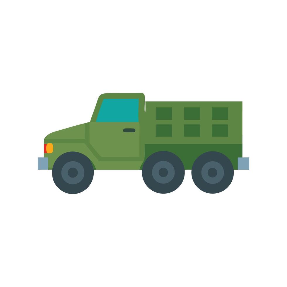 Military Truck Illustration Army Vehicle Design vector