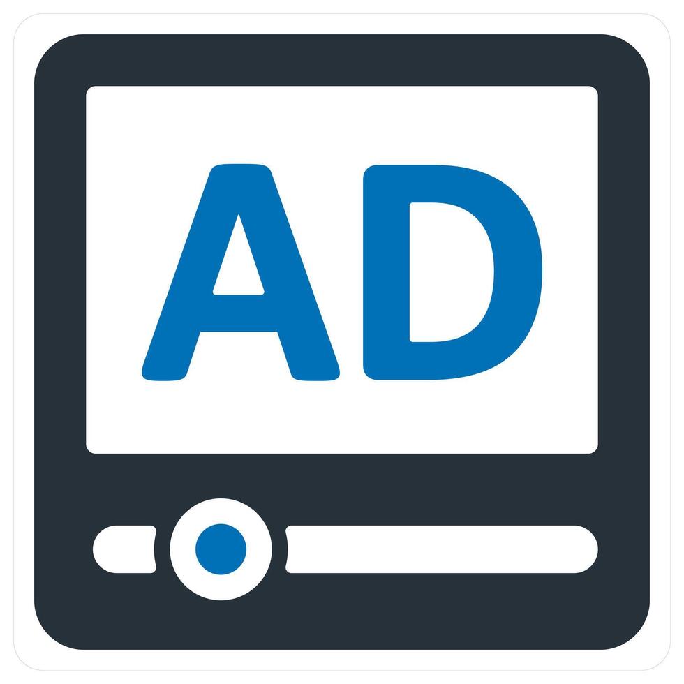 Advertisement and advertisement icon concept vector