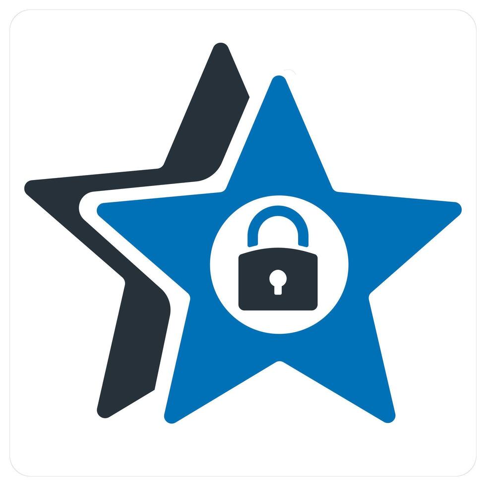 data protection icon concept vector