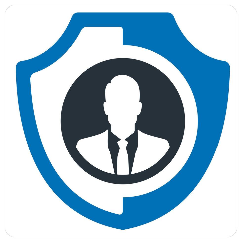 security shield icon vector