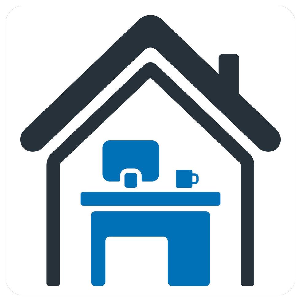 Personal insurance icon concept in blue color vector