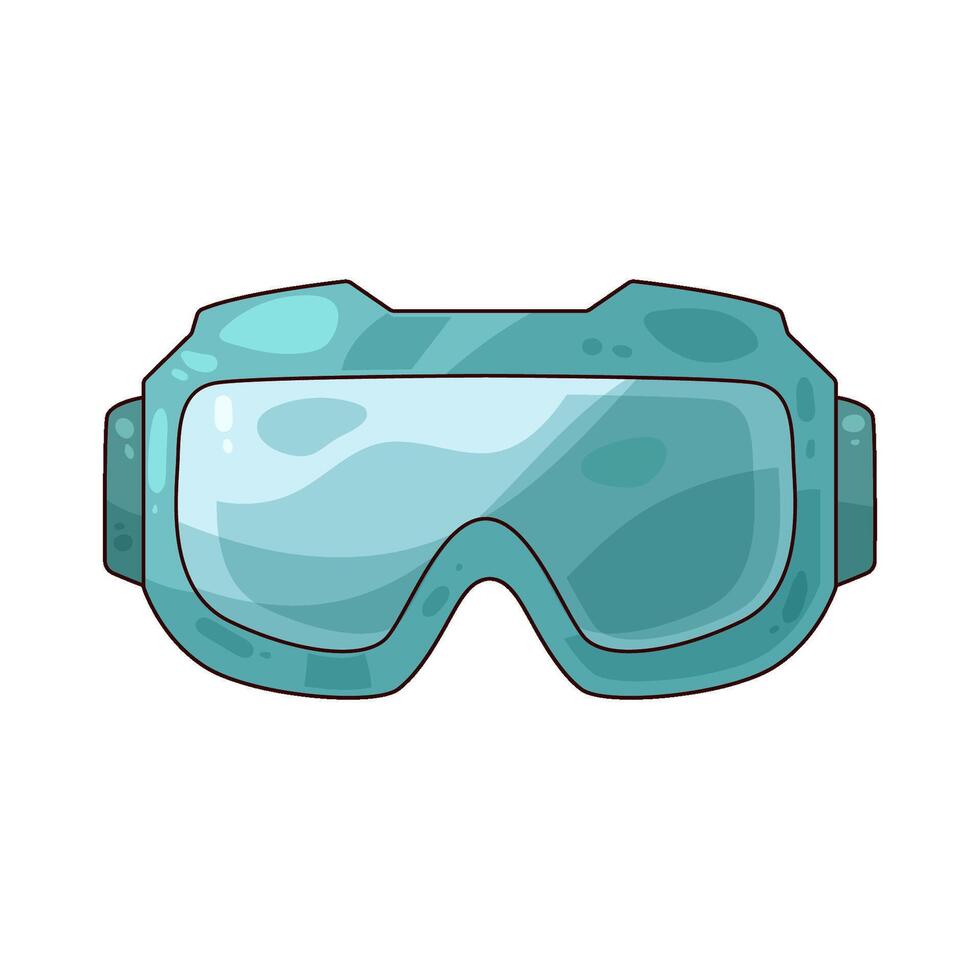 Plastic Goggles illustration vector
