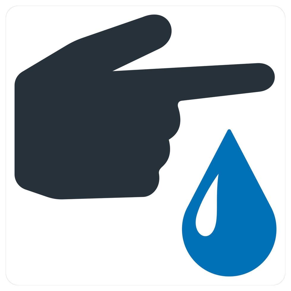 scan body and scanning icon concept in blue color vector